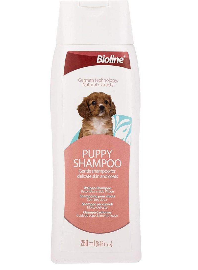 Bioline Natural Mild Care Puppy Shampoo 250ml - Image 1