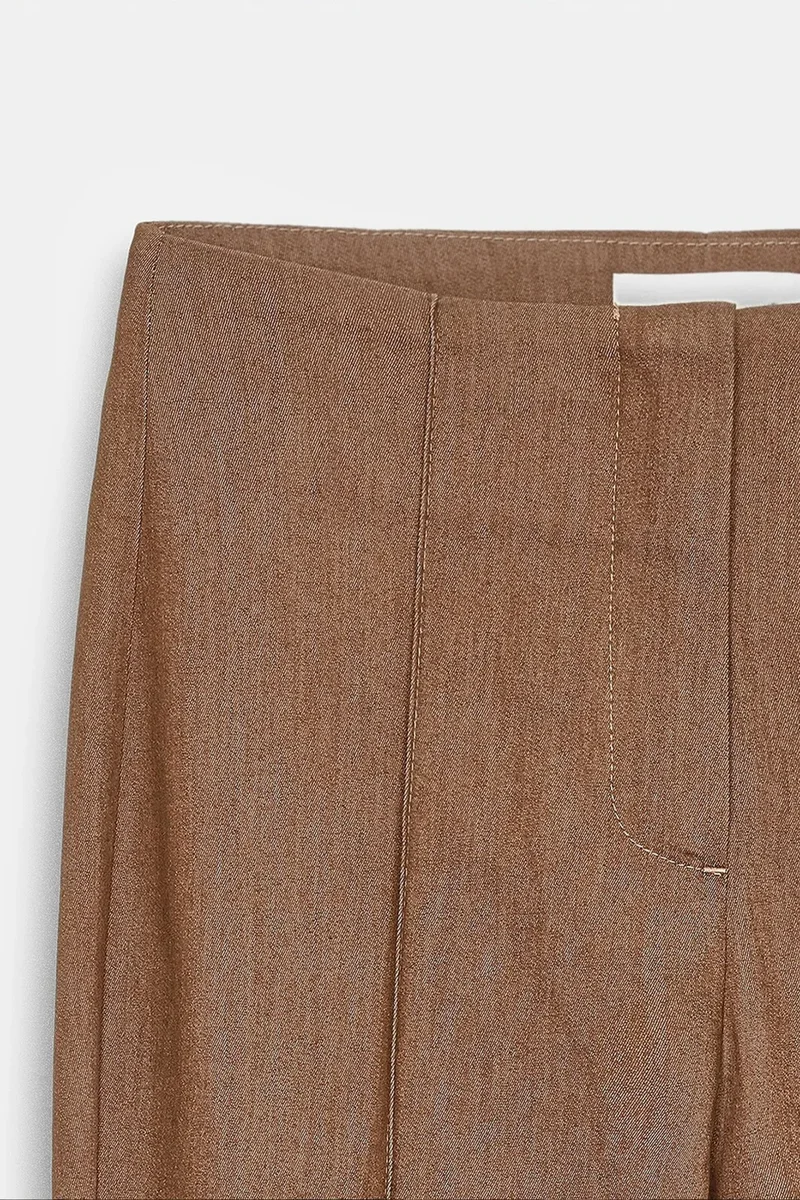 Dilvin Walnut Brown DILVIN Women's Pants for Women | Best Price UAE