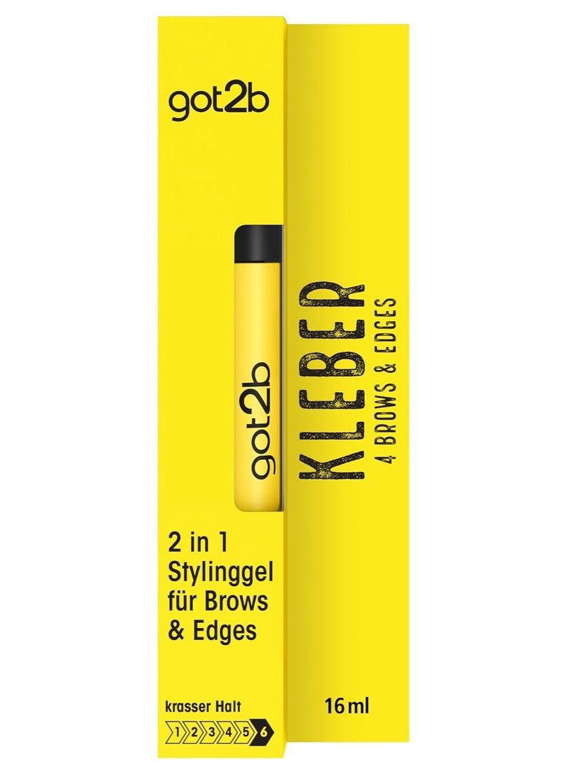 got2b glue 4 brows & edges (16 ml), 2in1 brow gel & hair mascara
