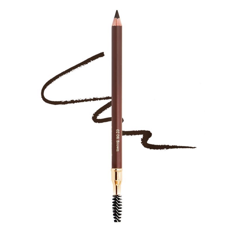 BODERMINCER 1pcs Eyebrow Pencil Longlasting Waterproof Durable Liner Eyebrow 5 Colors to Choose (2# Dark Brown) - Image 1
