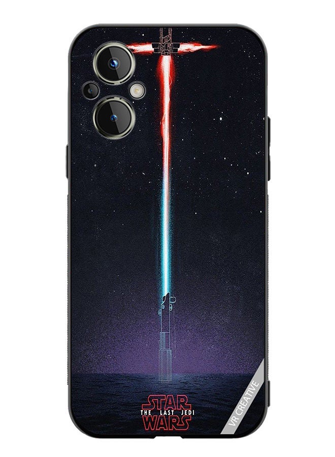 VR CREATIVE غطاء حماية لهاتف OnePlus Nord N20 5G بتصميم حرب النجوم متعدد الألوان - Image 1