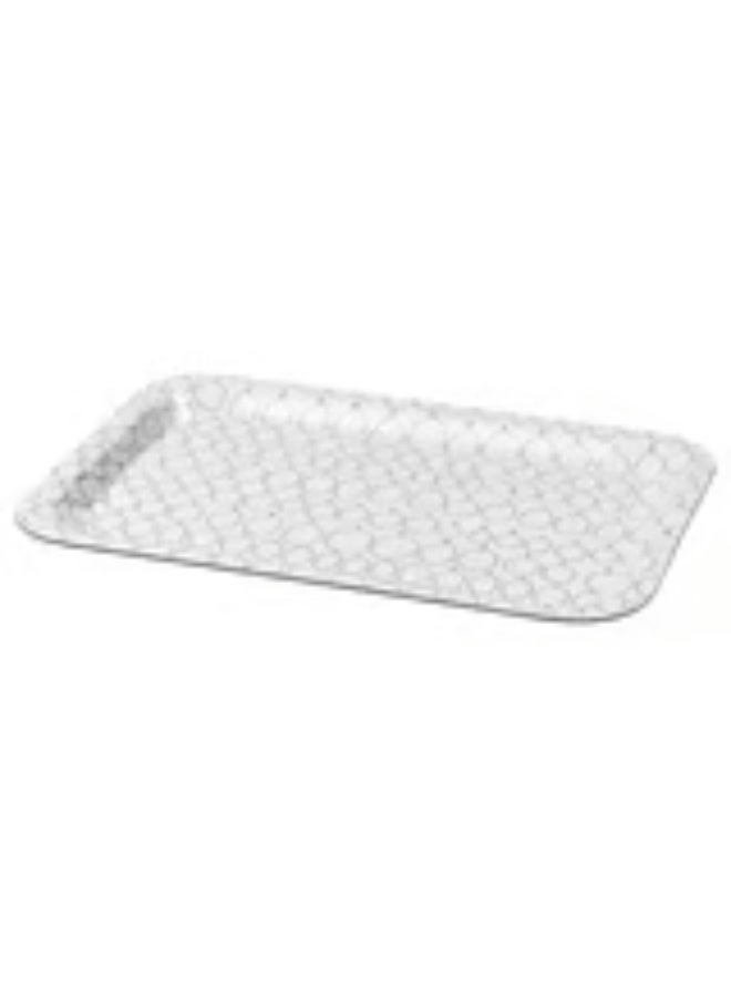 Tray, white, 28 x 20 cm - Image 1