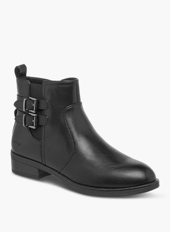 Lee Cooper Women'S Solid Ankle Boots With Zip Closure