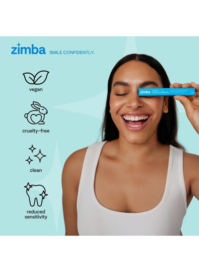 zimba Teeth Desensitizing Pen | Effective, Travel-Friendly Solution for Sensitive Teeth | Cruelty-Free and Enamel-Safe Formula for Instant Relief (1 Pen) - Image 5