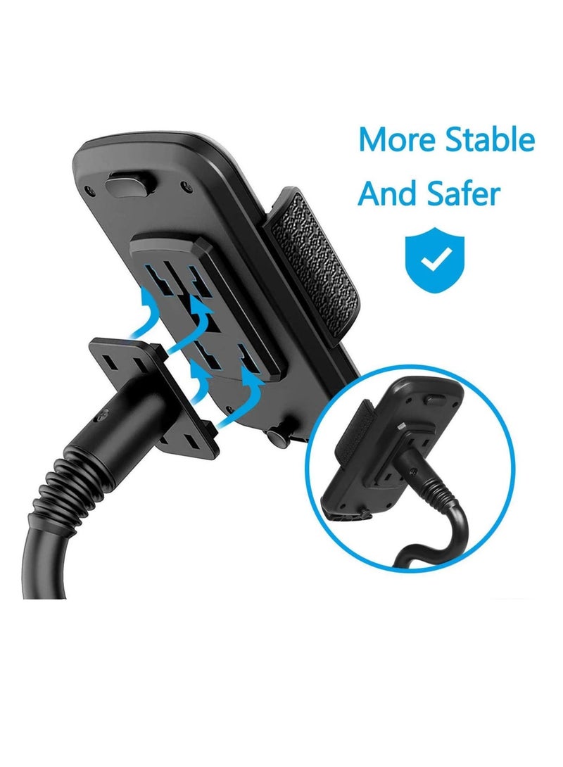 ELTRAZONE Cup Holder Phone Mount Universal Adjustable Gooseneck Cup Holder Cradle Car Mount for Cell Phone iPhone Xs/XS Max/X/8/7 Plus/Galaxy - Image 5