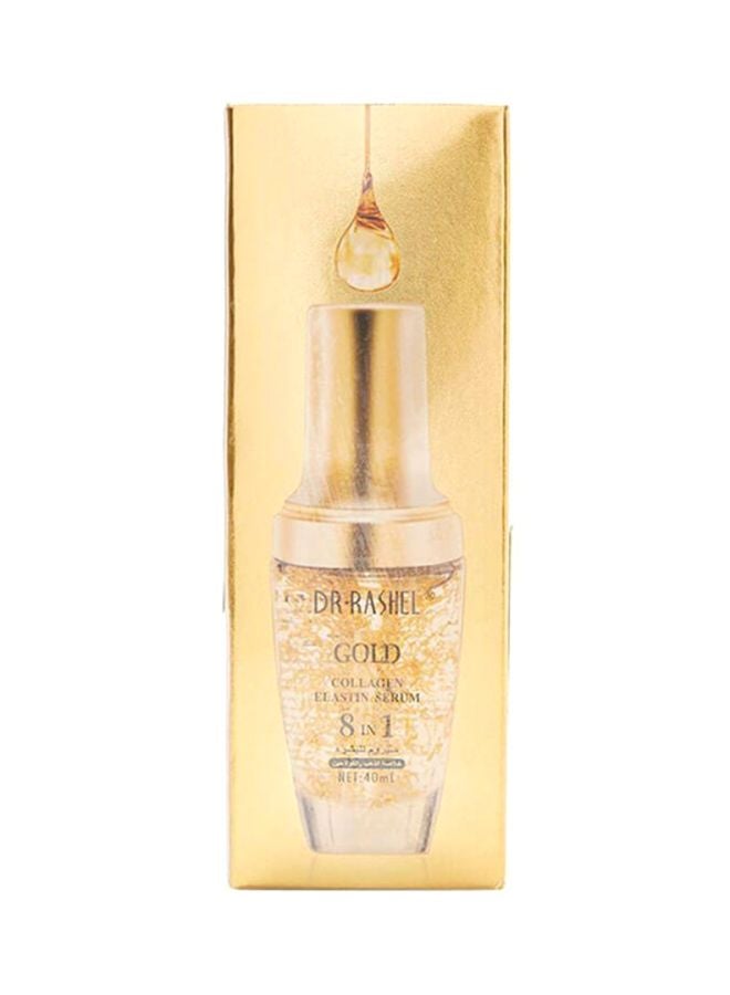 DR. RASHEL Gold Collagen Elastin 8-In-1 Face Serum Gold 40ml - Image 2