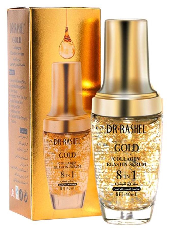 DR. RASHEL Gold Collagen Elastin 8-In-1 Face Serum Gold 40ml - Image 1