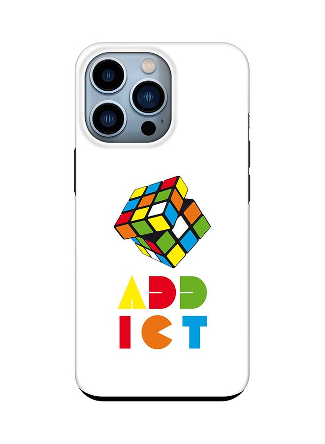 Stylizedd Tough Pro Case for iPhone 15 Pro Dual Layer Hybrid PC TPU Customized Mobile Cover Matte Finish Phone Case - Rubiks Addict - Image 1