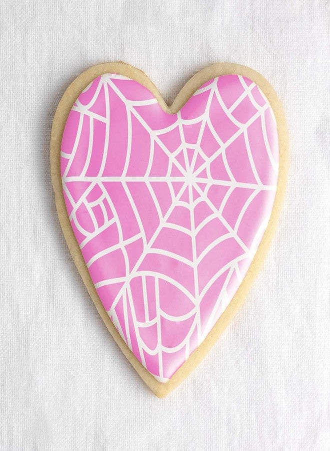 Devasya Crafts Spider Web Cookie Stencil - Create Intricate Designs On Your Baked Goods Using Sugar Cookie Stencils - Image 2