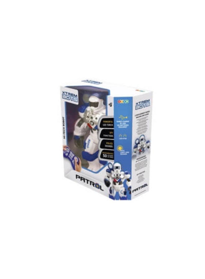 Xtrem Bots Patrol Bot RC Robot Toy - Image 1