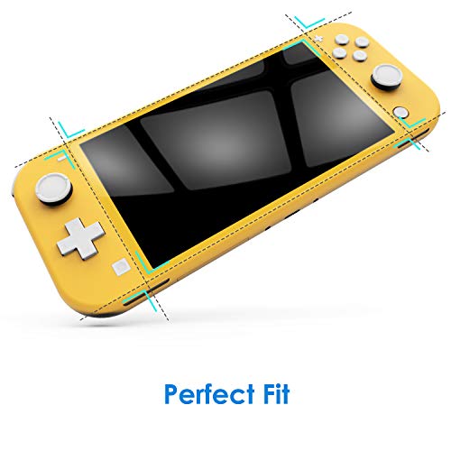 JETech Screen Protector for Nintendo Switch Lite 2019, Tempered Glass Film, HD Clear, 3-Pack - Image 5