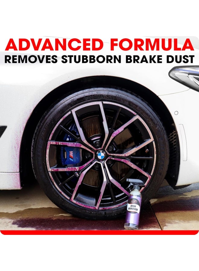 Swift Iron Remover & Wheel Cleaner (16 Oz) – Remove Brake Dust, Iron Oxide & Stuck-On Dirt & Debris from Paint & Wheels | Effective Formula for Decon Car Wash | Preps Paint for Wax Coatings - Image 2