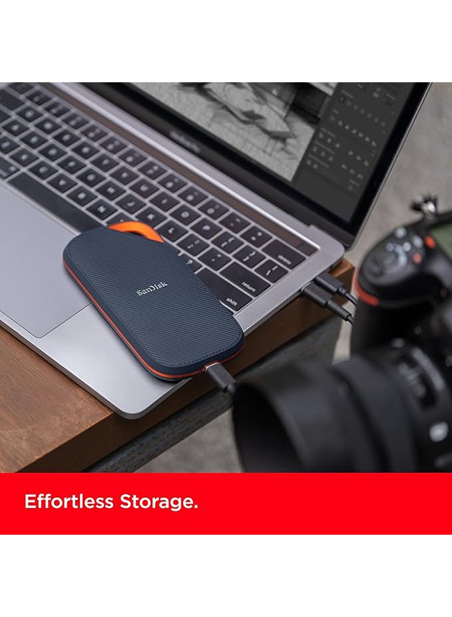 sandisk 2TB Extreme PRO Portable SSD with USB4, Up to 3800 MB/s Read and 3700MB/s Write, USB-C, USB 3.2, Backwards Compatible, IP65 Water and Dust Resistance - SDSSDE82-2T00-G25 - Image 5