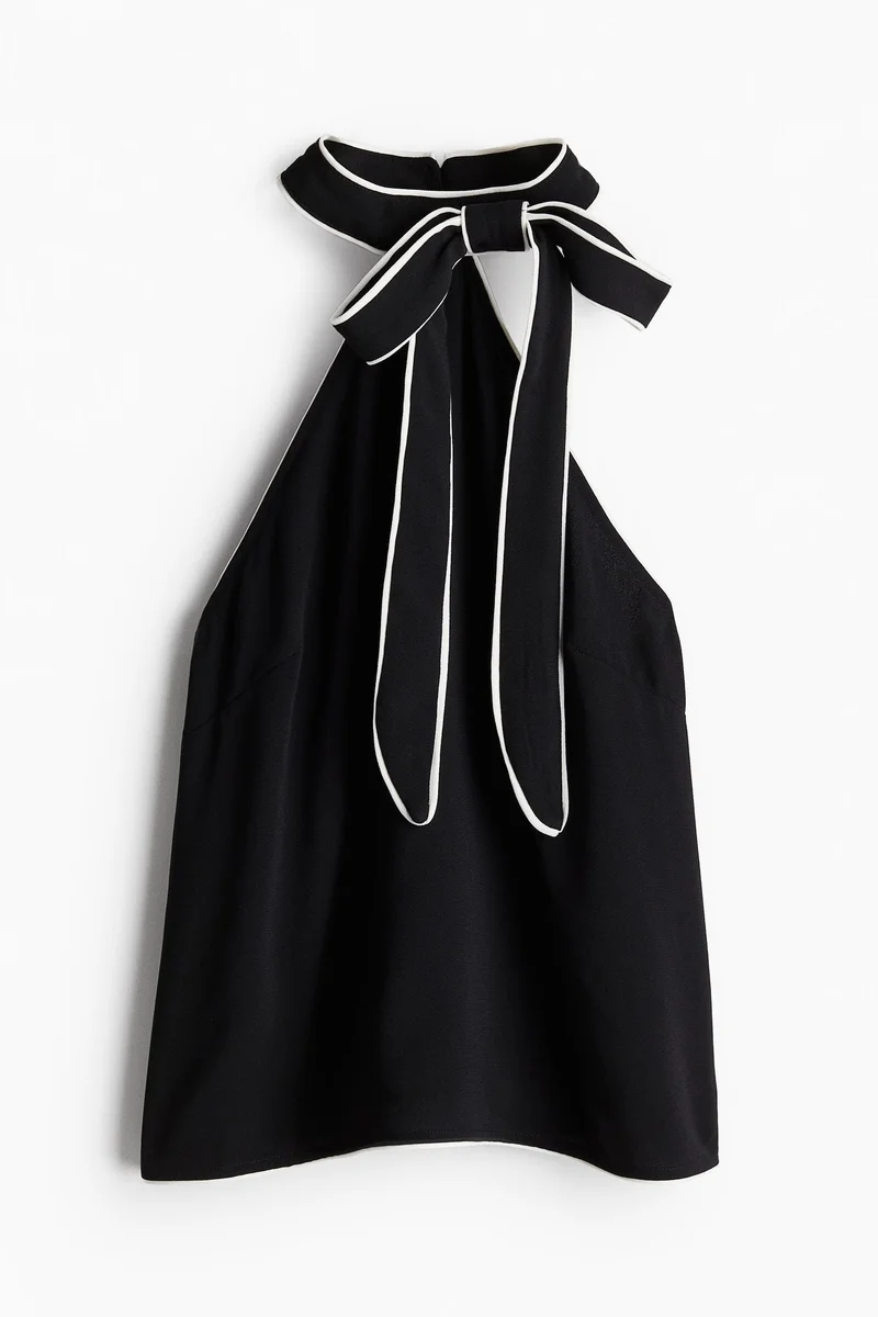 H&M Halterneck blouse