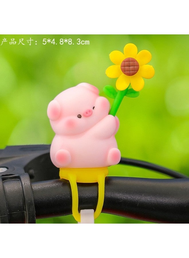 Electric Car Ornaments Summer Motorcycle Decorations Car Supplies Advanced Sense Bicycle New Battery Car Decoration