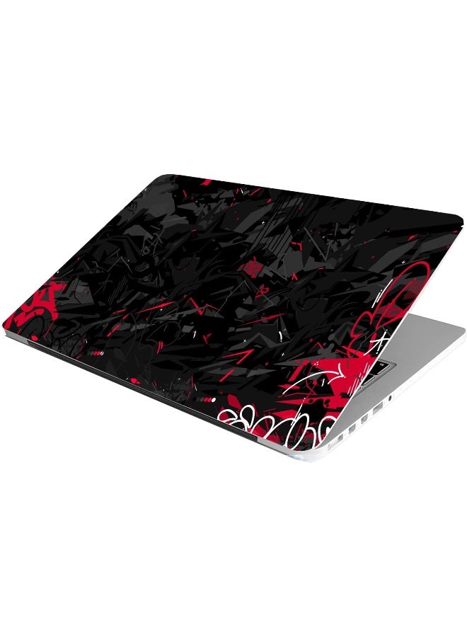 Home Trove ANCIARY Full Laptop Skin Stickers HD Quality Sticker for Laptops Upto 15.6" (Dustproof|Waterproof|Scratchproof|Reusable) - Graffiti FL1  - Image 2