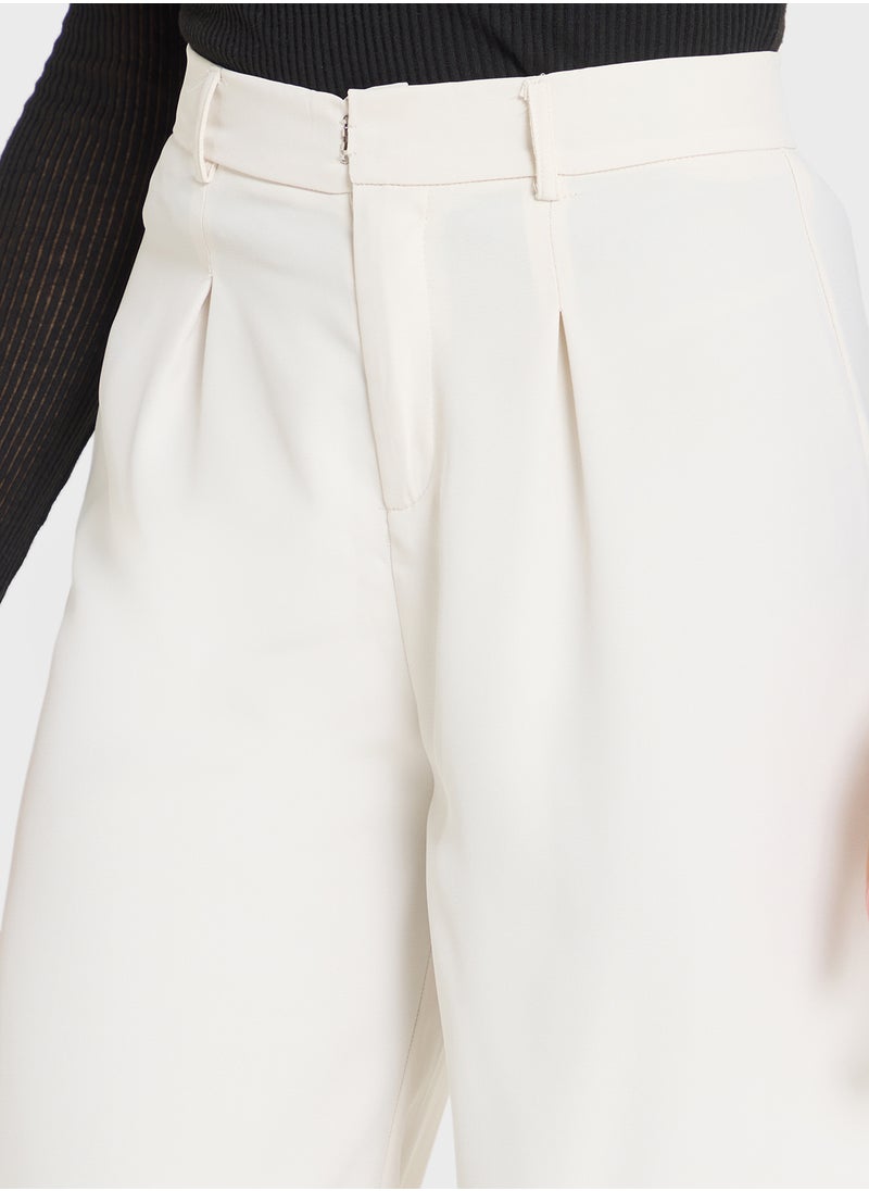 Ginger Straight Fit Tailored Trousers  - Image 4