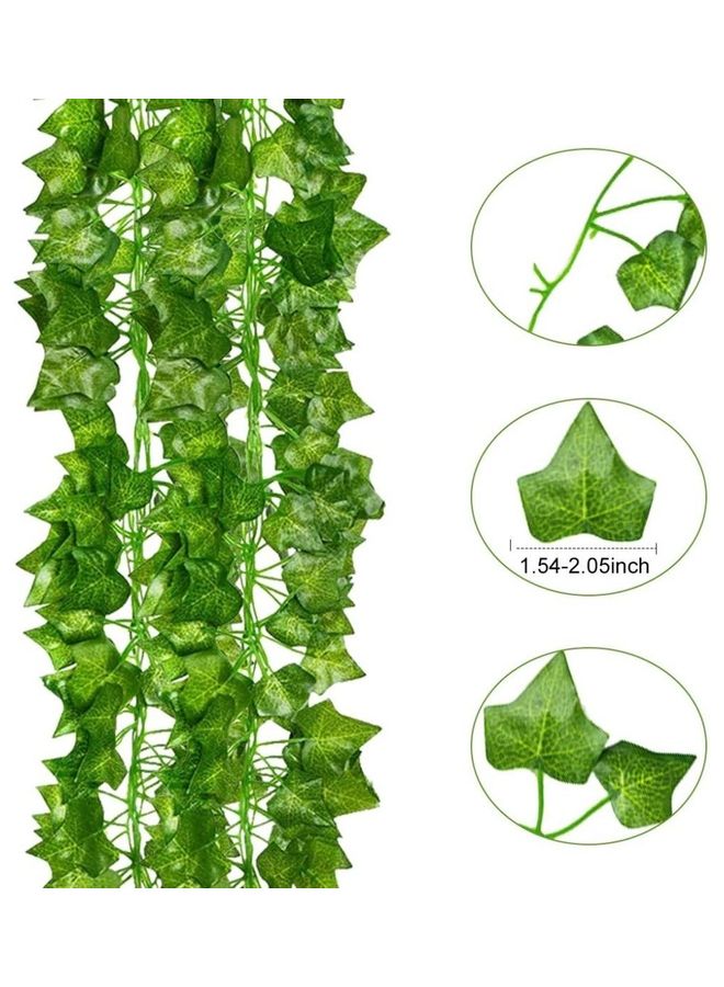 HOMESTAR 12-Piece Artificial Hanging Ivy Leaves multicolour 230cm - Image 5