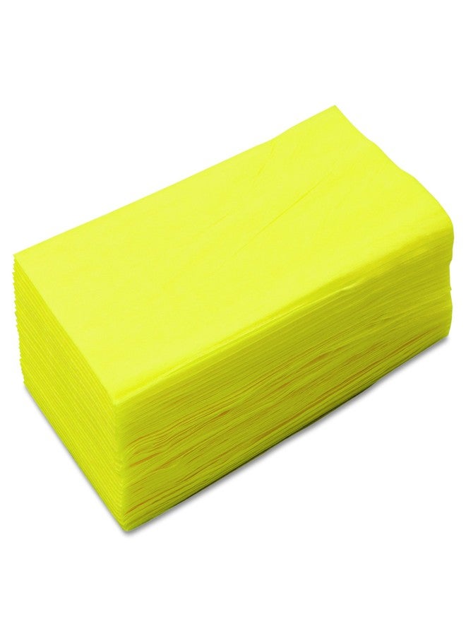 Chix Masslinn Dust Cloths, 1-Ply, 24 x 24, Unscented, Yellow, 30/Bag, 5 Bags/Carton - Image 2