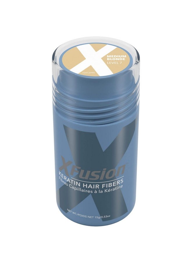 Xfusion Keratin Hair Fibers Medium Blonde (15G)  - Image 1