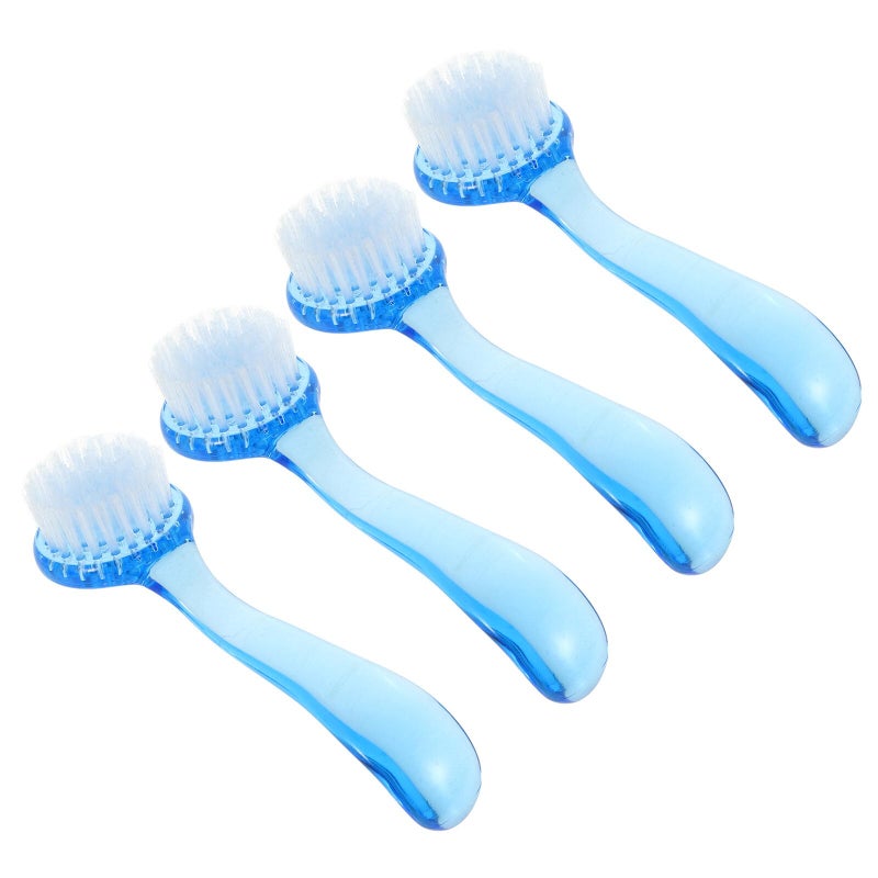 4PCS Facial Cleansing Brush Set Soft Bristle Exfoliator For Wet And Dry Use - Image 2