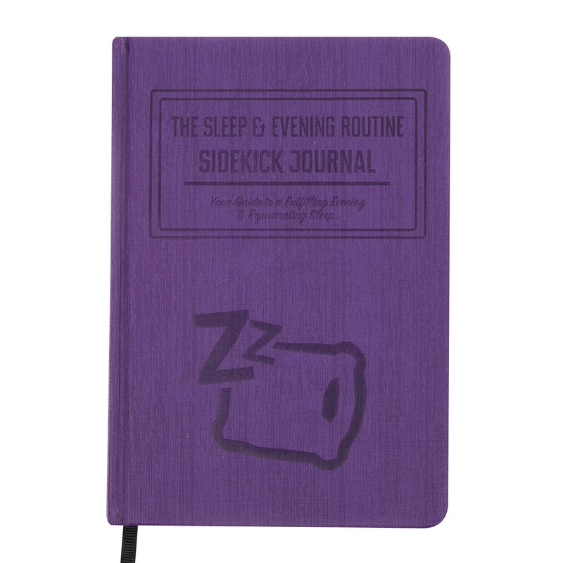 Habit Nest Sleep & Evening Routine Sidekick Journal A journal that coaches you through maximizing sleep quality & building a nightly routine that improves your quality of life.