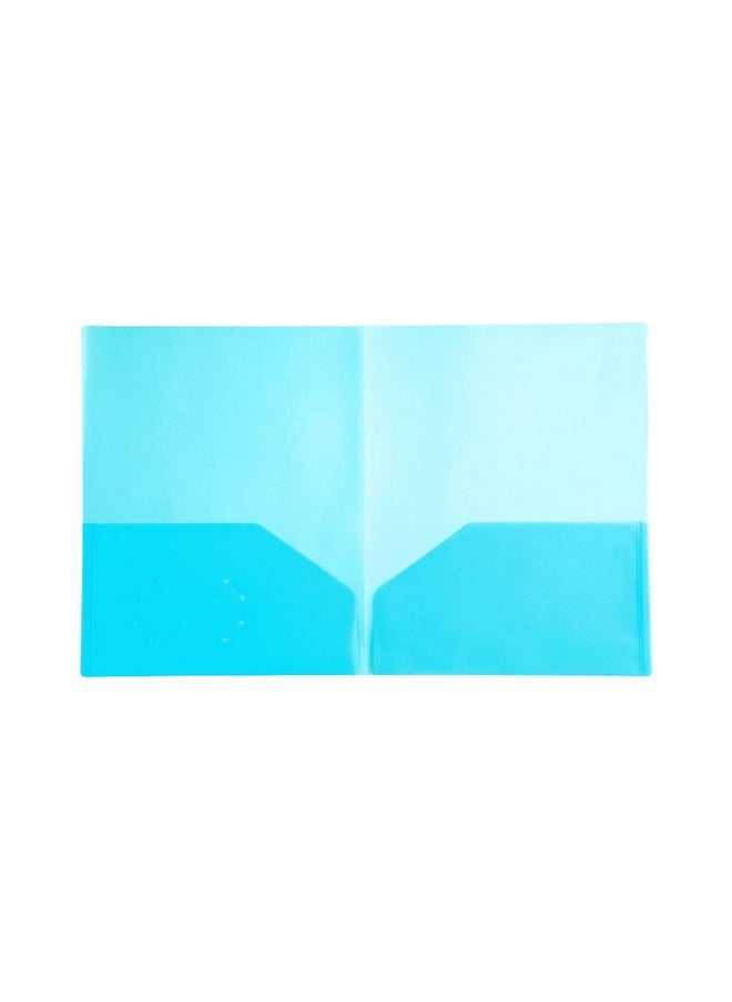 Filexec Light Weight Two Pocket Folder Assorted Colors (500433120) Pack Of 12  - Image 2
