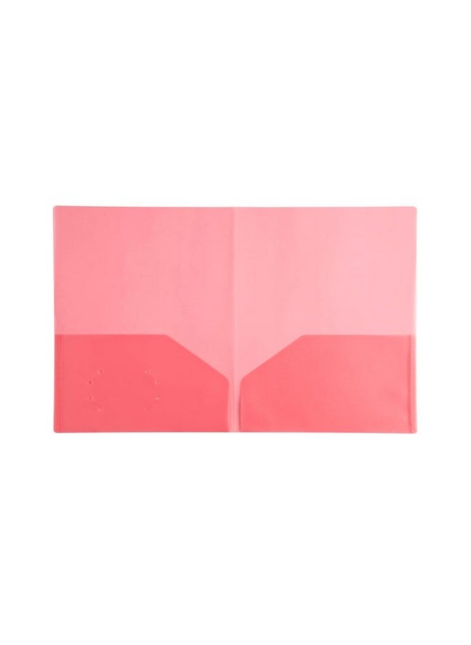 Filexec Light Weight Two Pocket Folder Assorted Colors (500433120) Pack Of 12  - Image 3