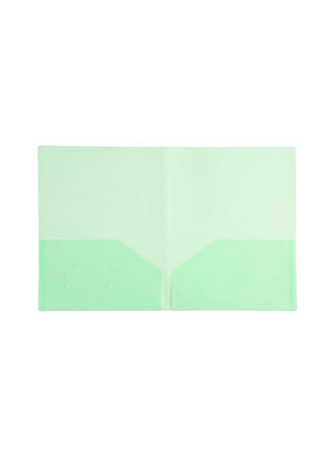 Filexec Light Weight Two Pocket Folder Assorted Colors (500433120) Pack Of 12  - Image 5