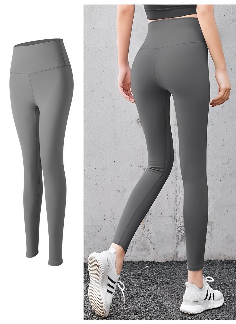 REOCLE - Women's High Waisted Leggings Ultra Soft Stretch Opaque Slim Yoga Leggings Seamless Leggings Tummy Control Yoga Pants - Image 1