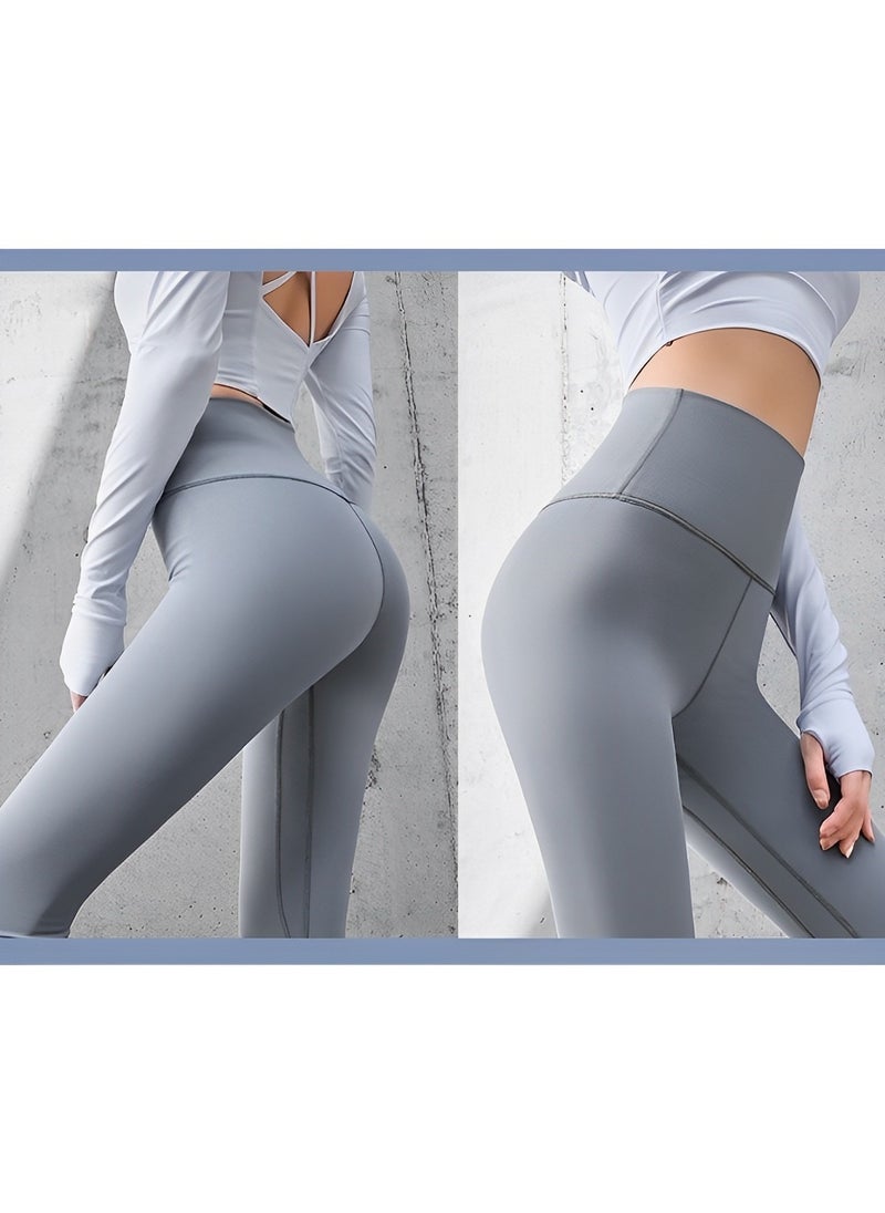 REOCLE - Women's High Waisted Leggings Ultra Soft Stretch Opaque Slim Yoga Leggings Seamless Leggings Tummy Control Yoga Pants - Image 1