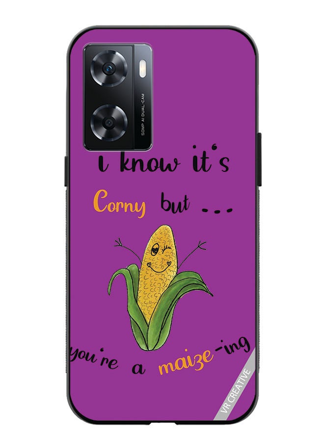 VR CREATIVE Protective Case Cover For OnePlus Nord N20 SE Corn Design Multicolour - Image 1