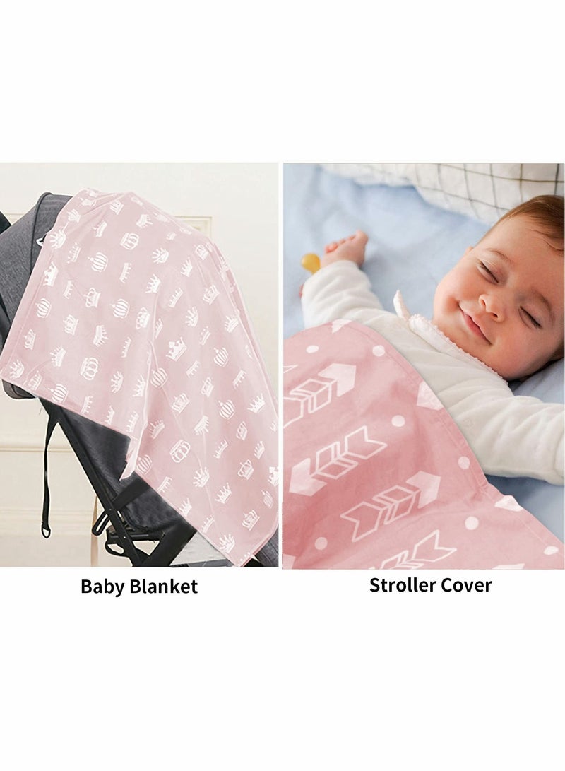 Barakah غطاء رضاعة قطن مع حزام قابل للتعديل، مريلة رضاعة ناعمة، قماش تنفس خفيف الوزن، وشاح رضاعة أنيق وسري، خصوصية كاملة للرضاعة - Image 2