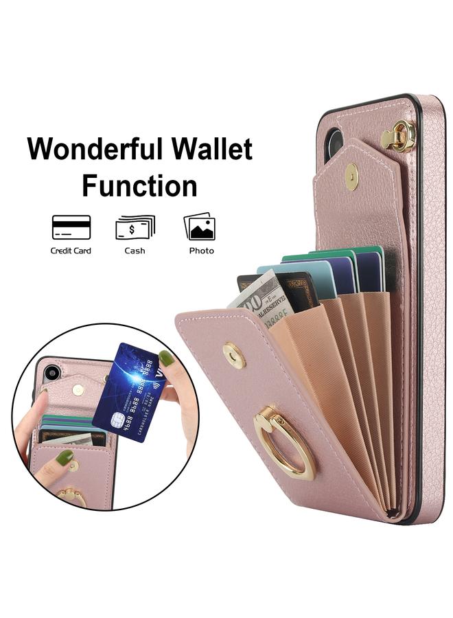 S-TOP Case For Samsung Galaxy S24+ 5G Ring Holder RFID Card Slot Phone Case - Image 5