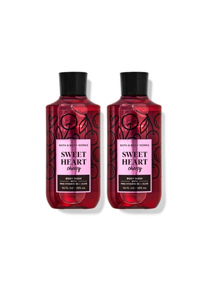 MYT Bbw Bath And Body Sweetheart Cherry Body Wash 10 Oz (Pack Of 2) 