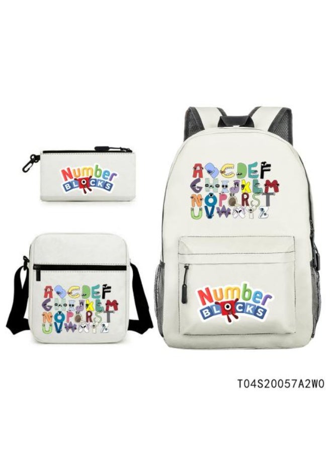 Exquisite animation element backpack combination, strong sense of design, diversified and super convenient storage - 796 - Image 1