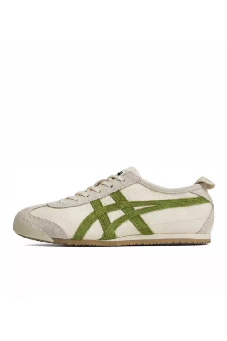 Onitsuka Tiger Mexico 66 Athlesiure Sneakers Beige Beige/Green - Image 2