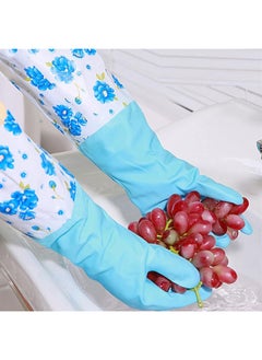 Generic 2-Piece Reusable Washing Gloves Set Multicolour One Size  - Image 1