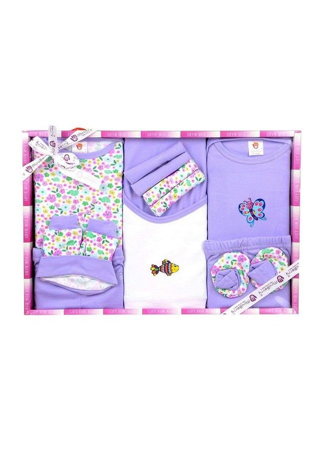 Cotton New Born Baby Gift Sets Purple Pack Of 13 Pcs - pzsku/Z53ABA17DBD2F97537A4FZ/45/_/1692273688/0c2e198d-8c24-40a0-b8b6-50735f1e54ac