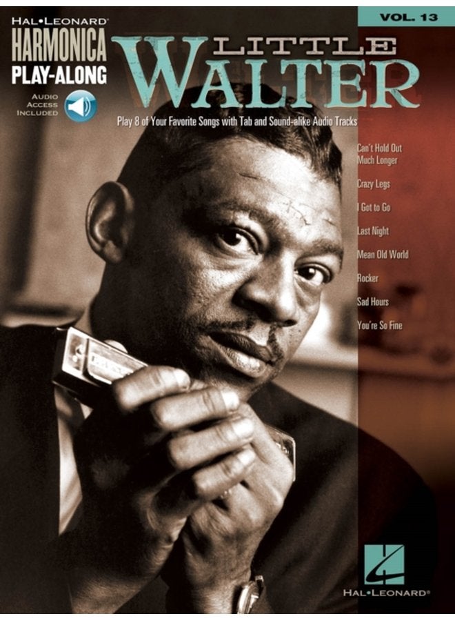 Harmonica Play Along Volume 13 Little Walter - Paperback