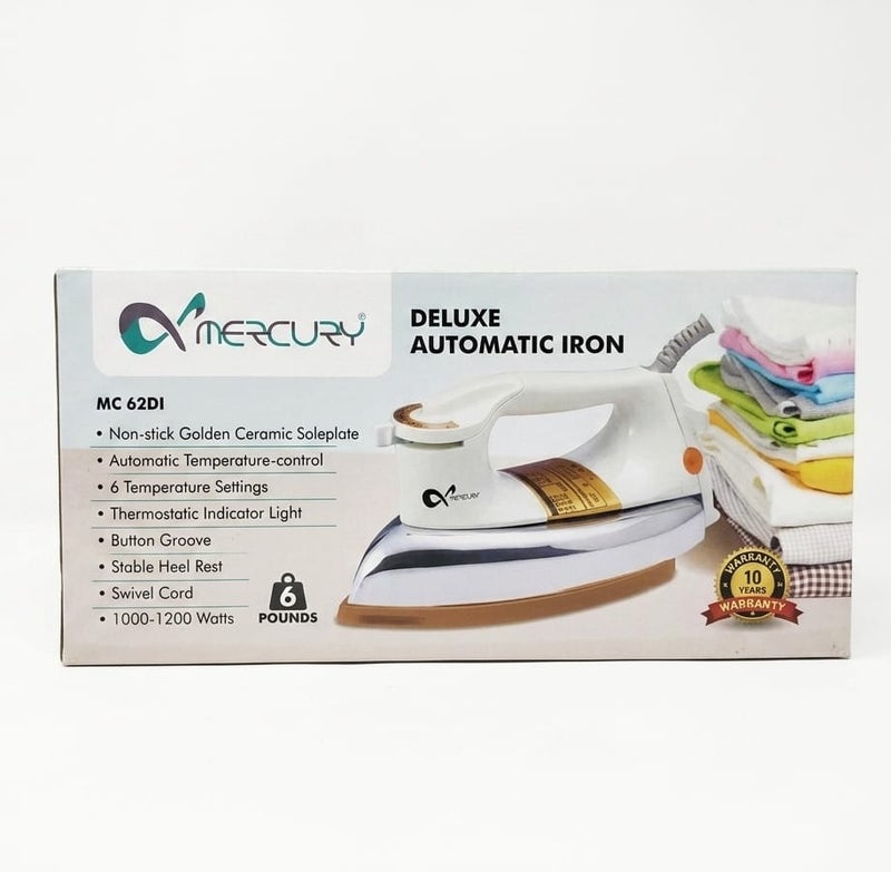MERCURY DELUXE AUTOMATIC IRON MC62DI