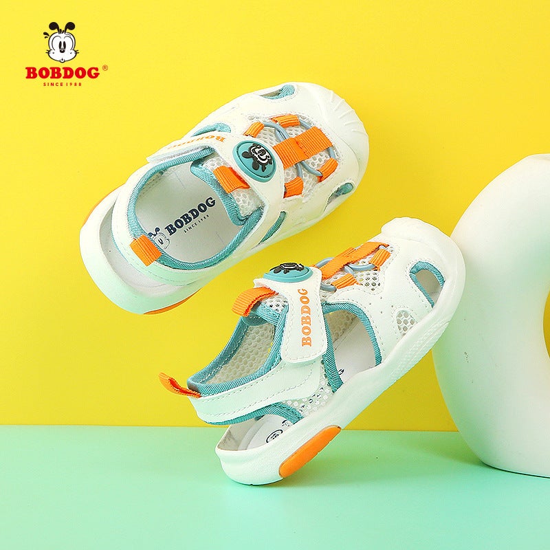 Children'S Sandals Summer Mesh Breathable Children'S Shoes Men'S Small Children'S Light Sneaker Female Baby'S Non-Slip Comfortable Baby Shoes - Image 3