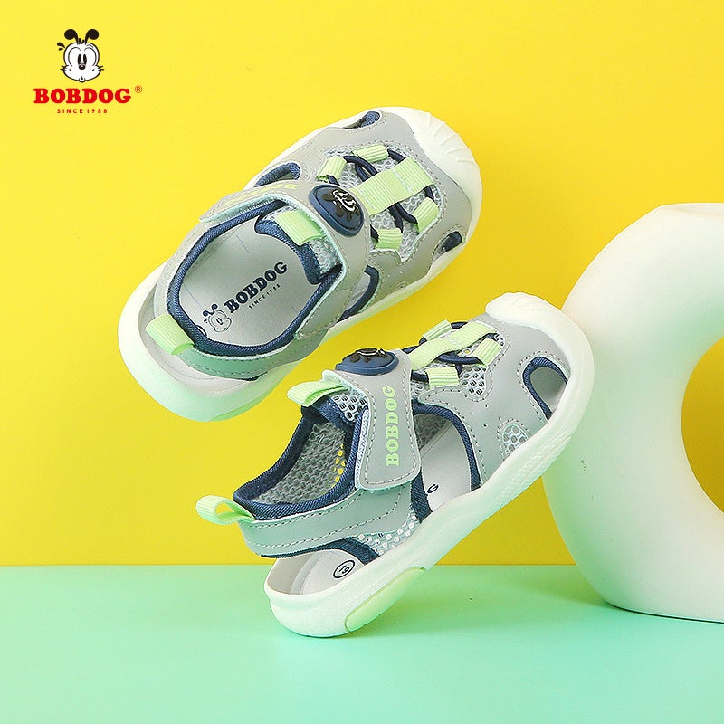 Children'S Sandals Summer Mesh Breathable Children'S Shoes Men'S Small Children'S Light Sneaker Female Baby'S Non-Slip Comfortable Baby Shoes - Image 4