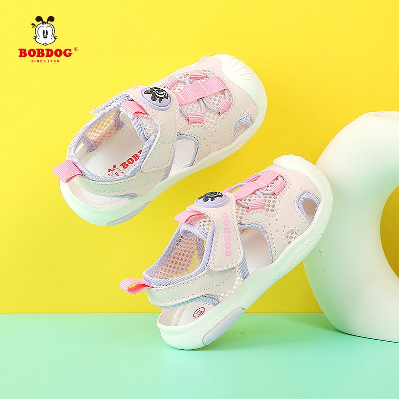 Children'S Sandals Summer Mesh Breathable Children'S Shoes Men'S Small Children'S Light Sneaker Female Baby'S Non-Slip Comfortable Baby Shoes - Image 5