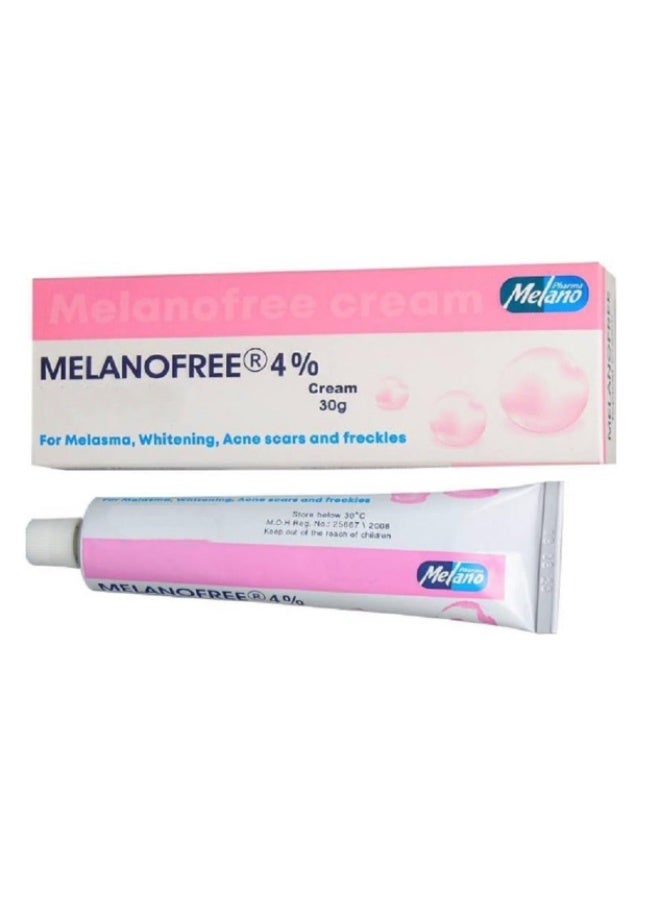 ميلانو كريم ميلانوفري 30 غرام، عبوة من قطعتين - تركيبة لتفتيح البشرة وعلاج التصبغات - Image 3