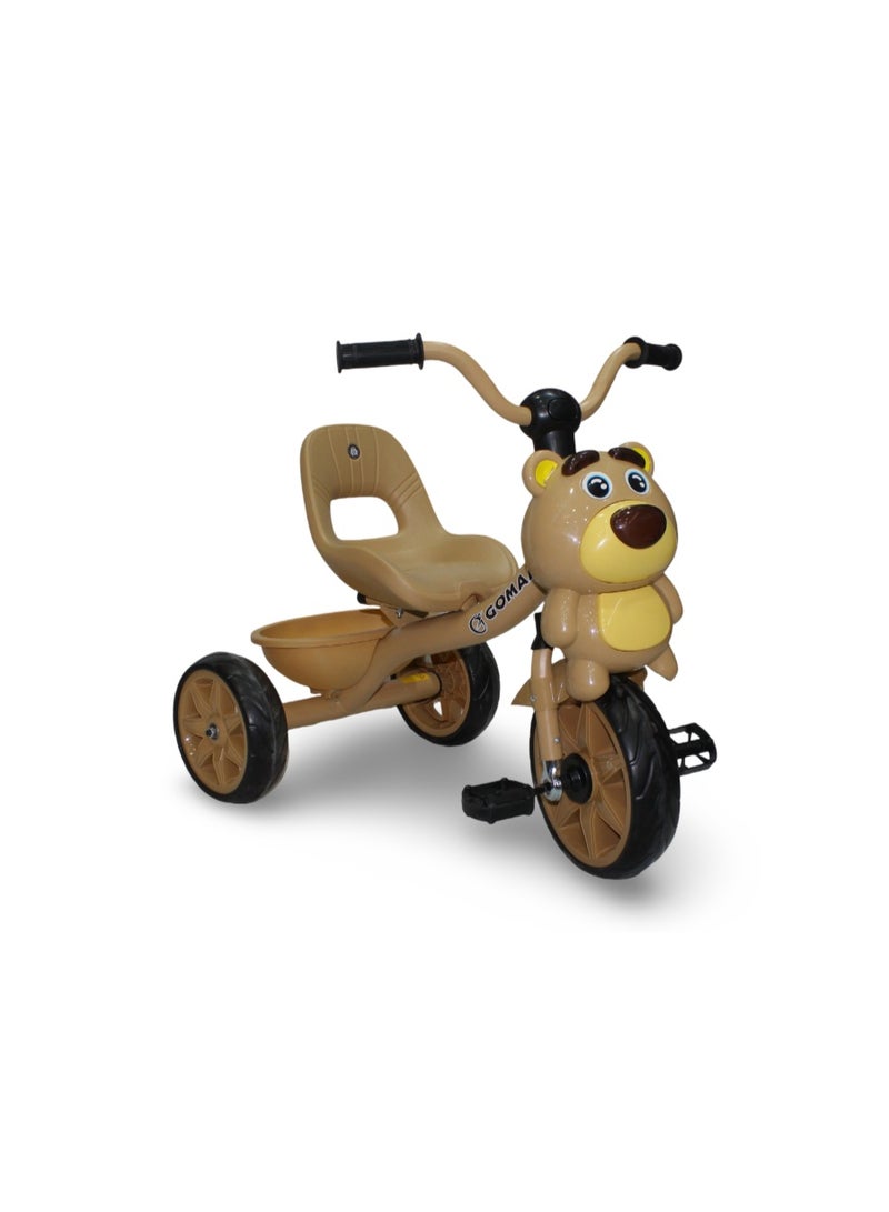 Gomaa Children's Tricycle – with Bear Design - Image 4