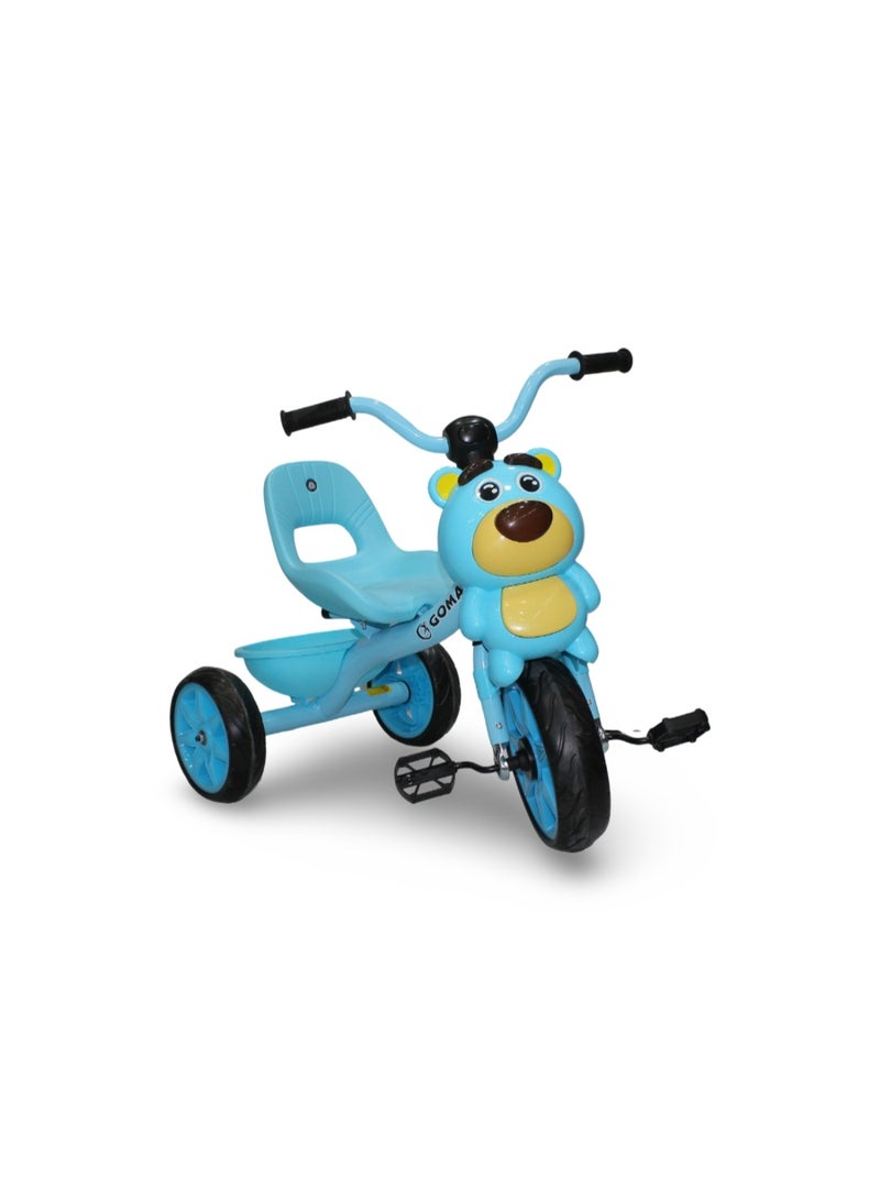 Gomaa Children's Tricycle – with Bear Design - Image 1