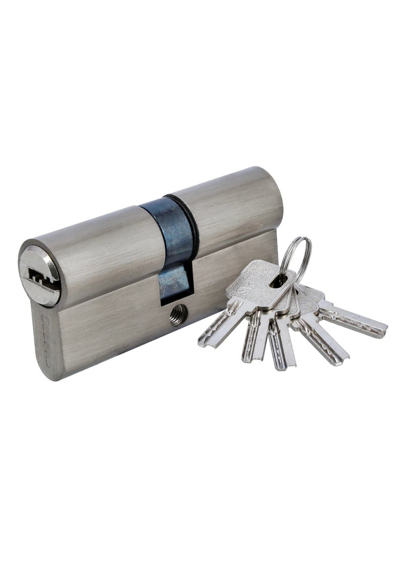 GEEPAS Geepas Double Cylinder Door Lock 70mm – Anti-Bump, Anti-Drill, Anti-Pick Mortise Lock with 5 Keys – High-Security Lock for Wooden, Metal, UPVC, Composite, Patio & French Doors  - Image 1