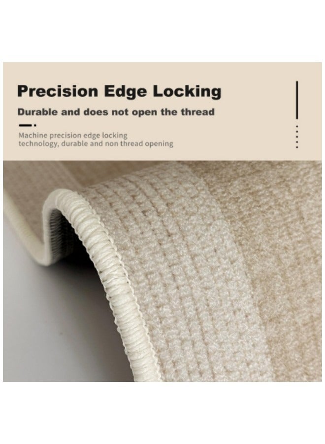 جيجيرو سجادة كريمية لغرفة النوم وغرفة المعيشة، 200 × 300 سم - Image 5