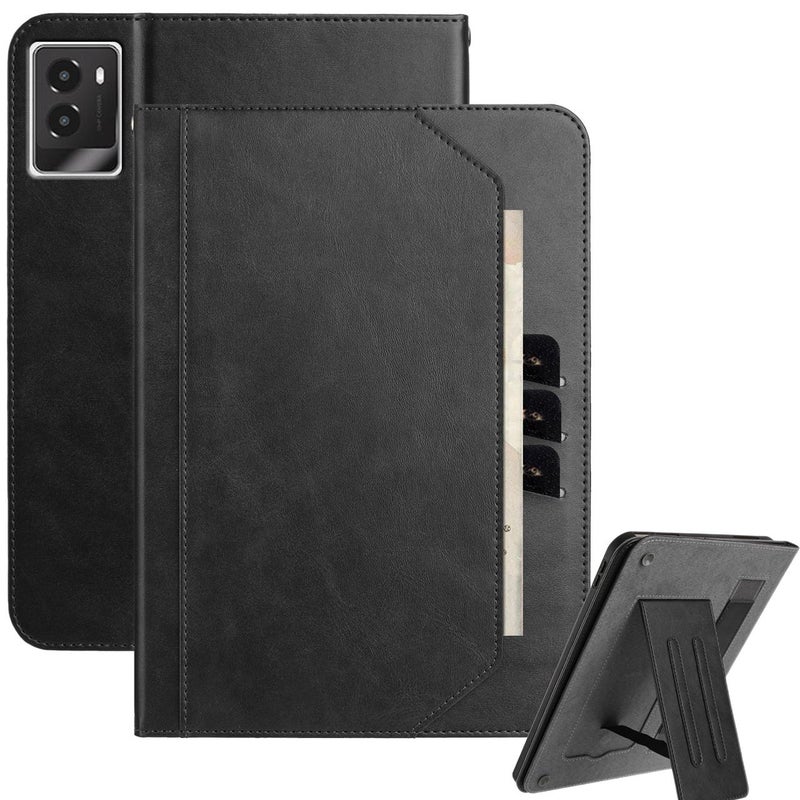 erorex For Lenovo Legion Y700 Gen 4 2025 Multifunctional Wristband Leather Tablet Case(Black) - Image 1